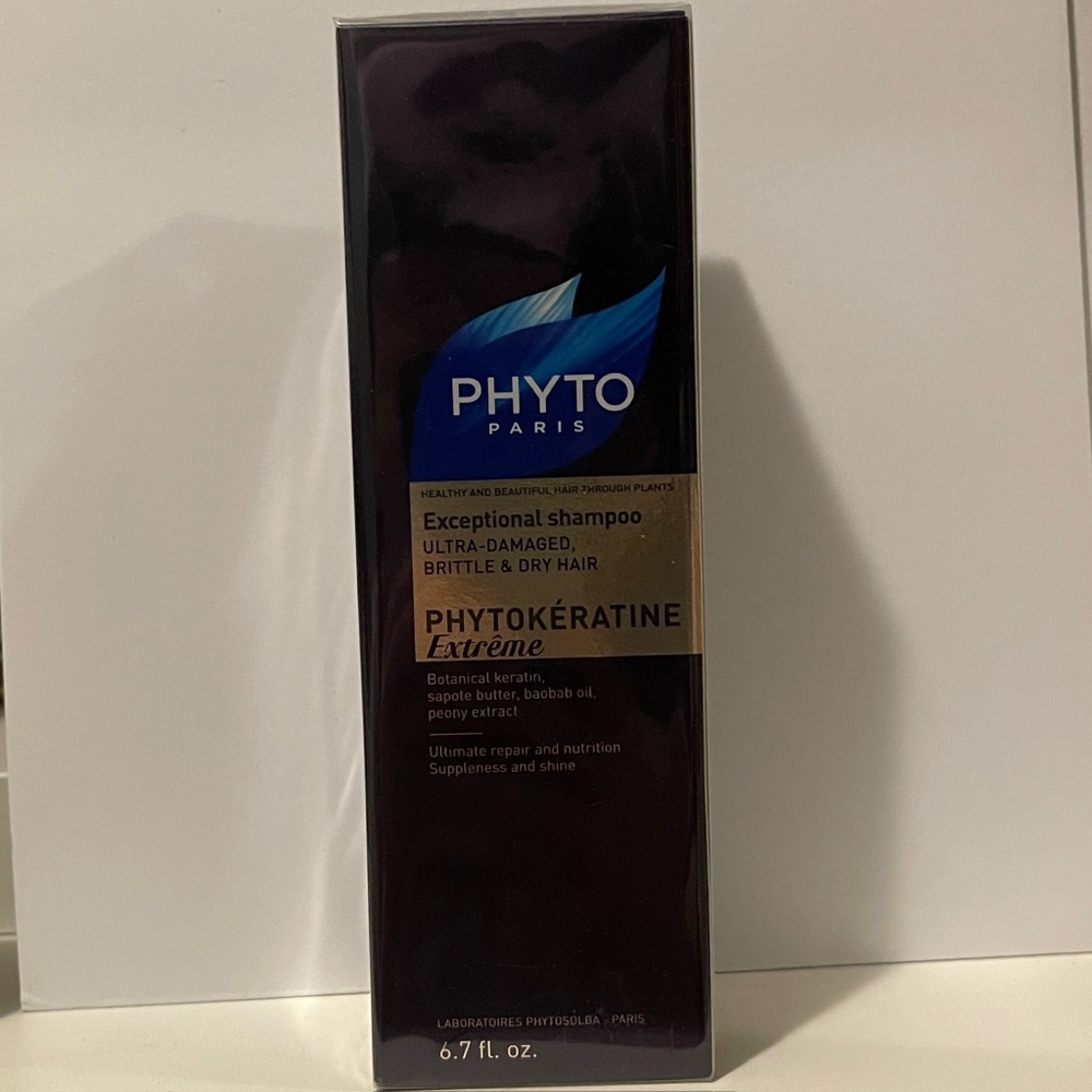 NEW SEALED Phyto Phytokeratine Extreme Exceptional Shampoo 6.7 oz / 200 ml